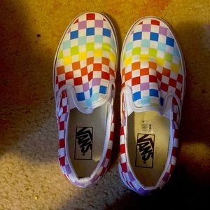 Rainbow Vans